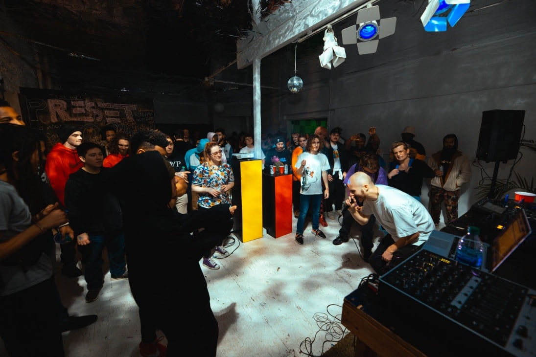 William Crooks goin hard at our HXRY aftershow back in 2020